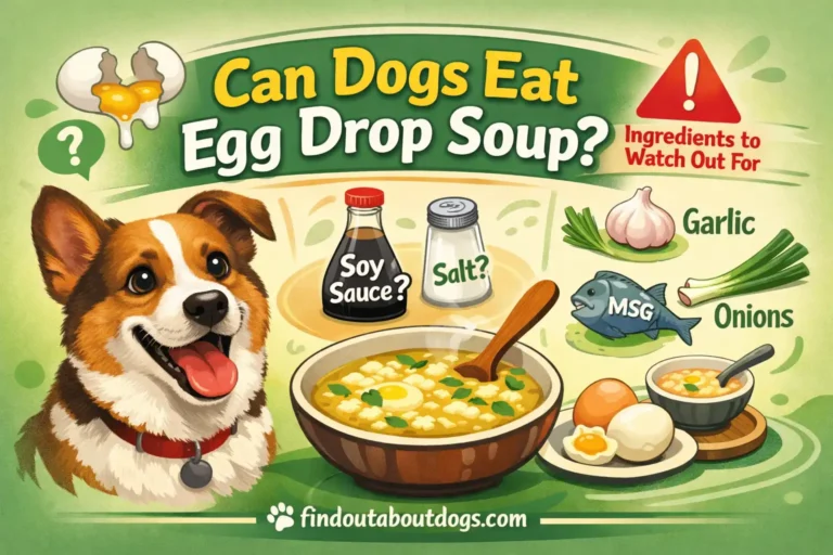 Can Dogs Eat Egg Drop Soup
