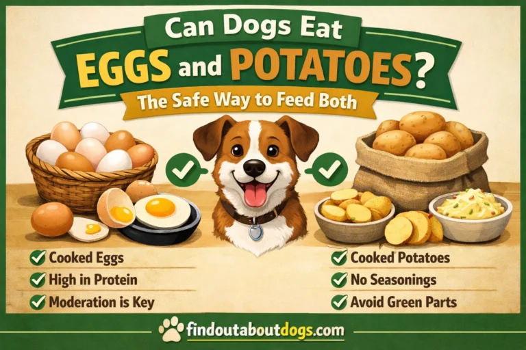 Can Dogs Eat Eggs and Potatoes