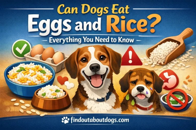 Can Dogs Eat Eggs and Rice