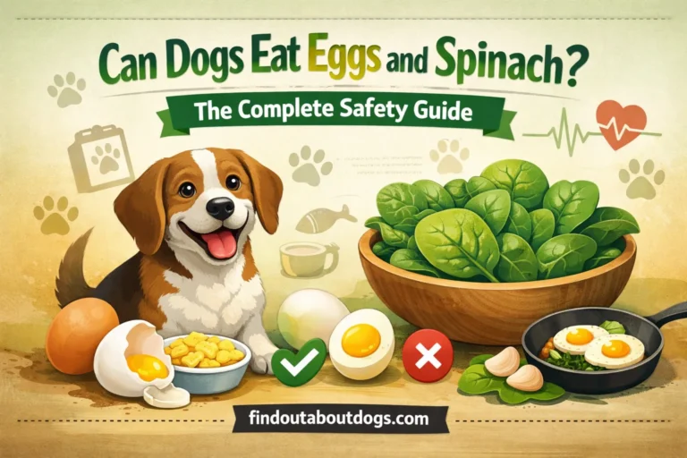 Can Dogs Eat Eggs and Spinach