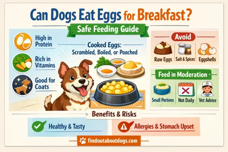 Can Dogs Eat Eggs for Breakfast Safe Feeding Guide