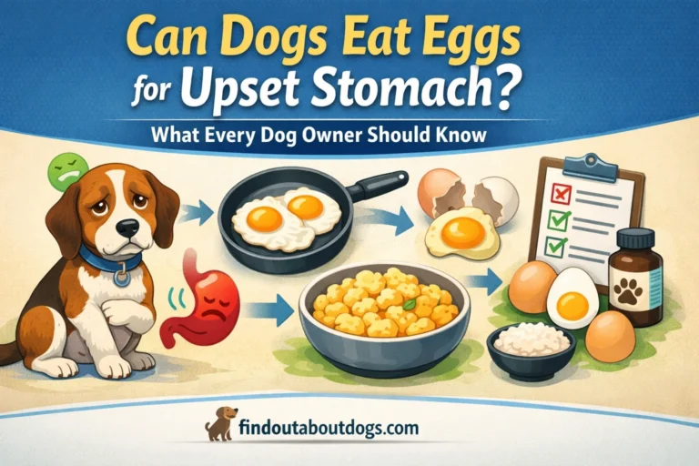 Can Dogs Eat Eggs for Upset Stomach