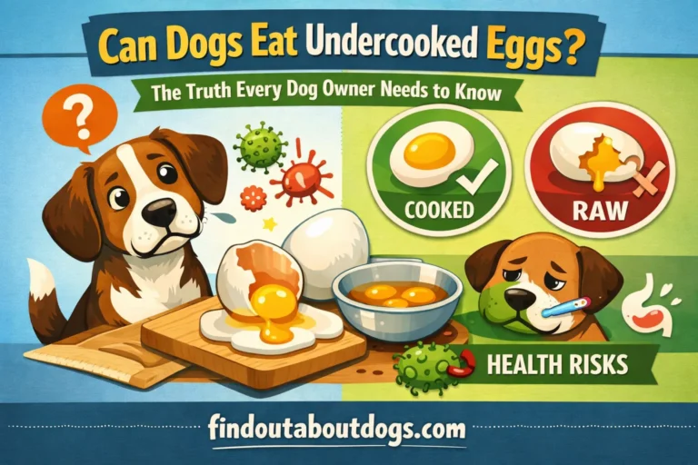 Can Dogs Eat Undercooked Eggs