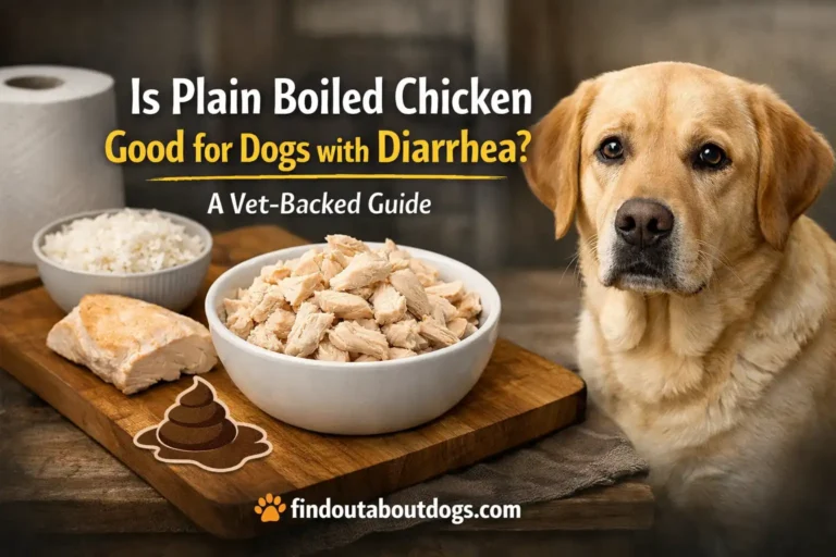 Is Plain Boiled Chicken Good for Dogs with Diarrhea