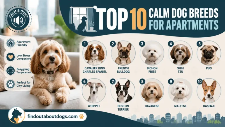 10 Best Calm Dog Breeds for Apartments