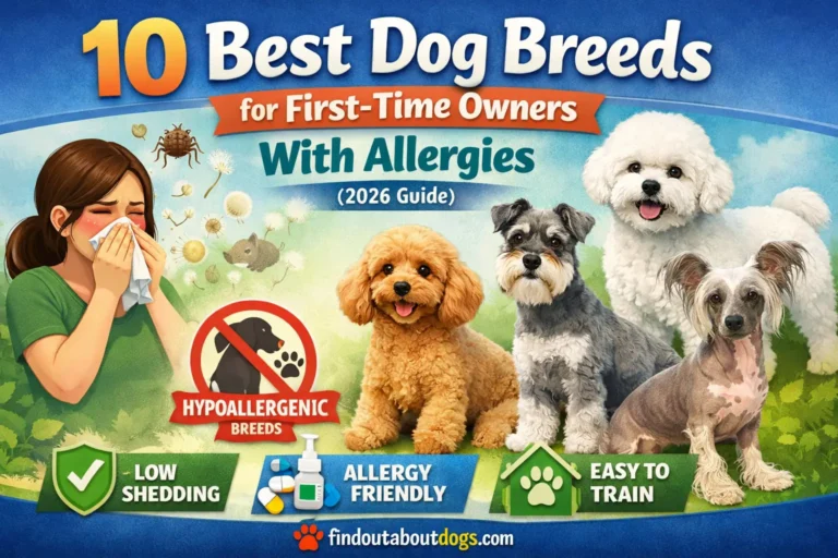 10 Best Dog Breeds for First-Time Owners With Allergies (2026 Guide)