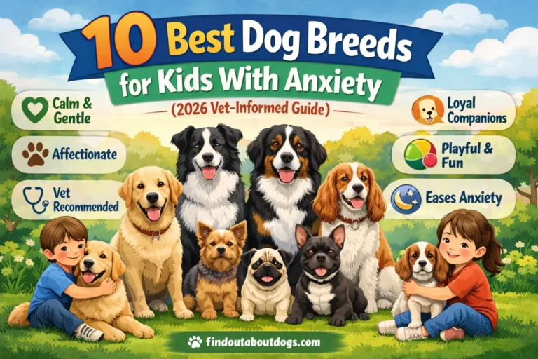 10 Best Dog Breeds for Kids With Anxiety (2026 Vet-Informed Guide)