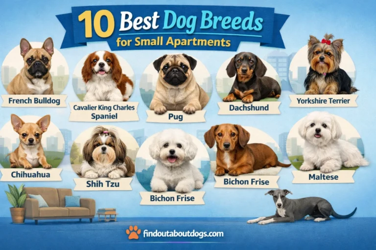 10 Best Dog Breeds for Small Apartments