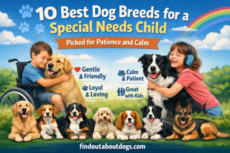 10 Best Dog Breeds for a Special Needs Child — Picked for Patience and Calm