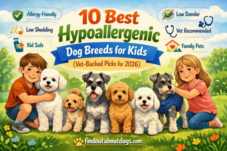 10 Best Hypoallergenic Dog Breeds for Kids (Vet-Backed Picks for 2026)