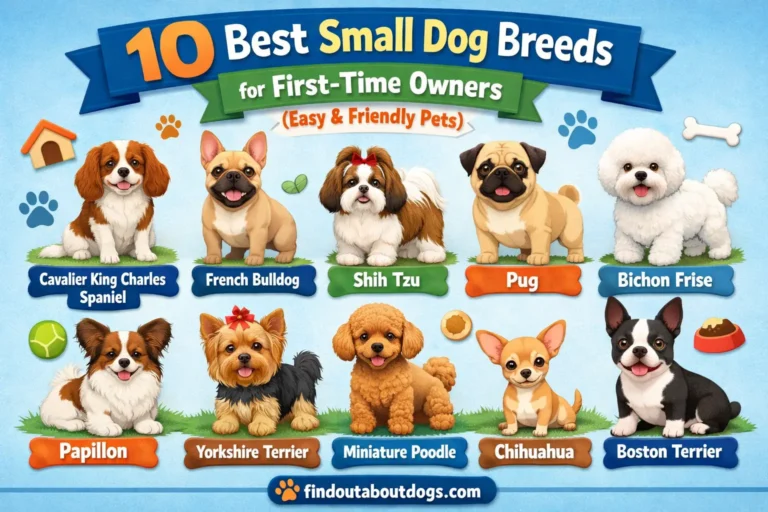 10 Best Small Dog Breeds for First-Time Owners (Easy & Friendly Pets)