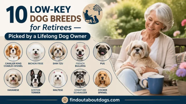 10 Low-Key Dog Breeds for Retirees — Picked by a Lifelong Dog Owner