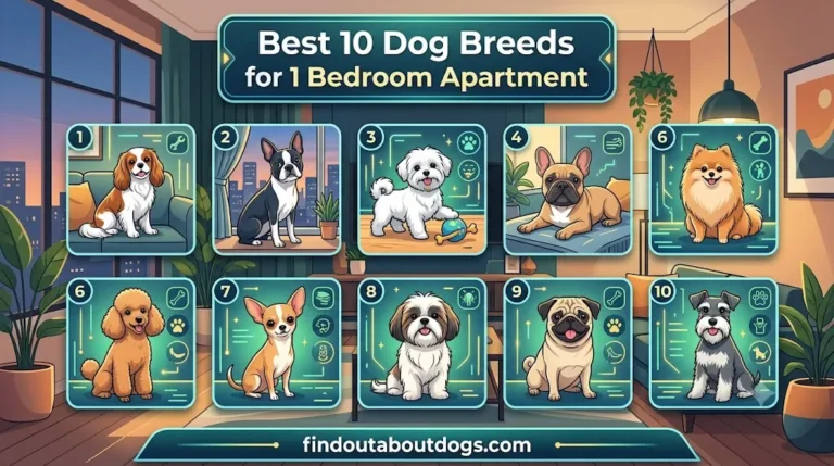 Best 10 Dog Breeds for 1 Bedroom Apartment