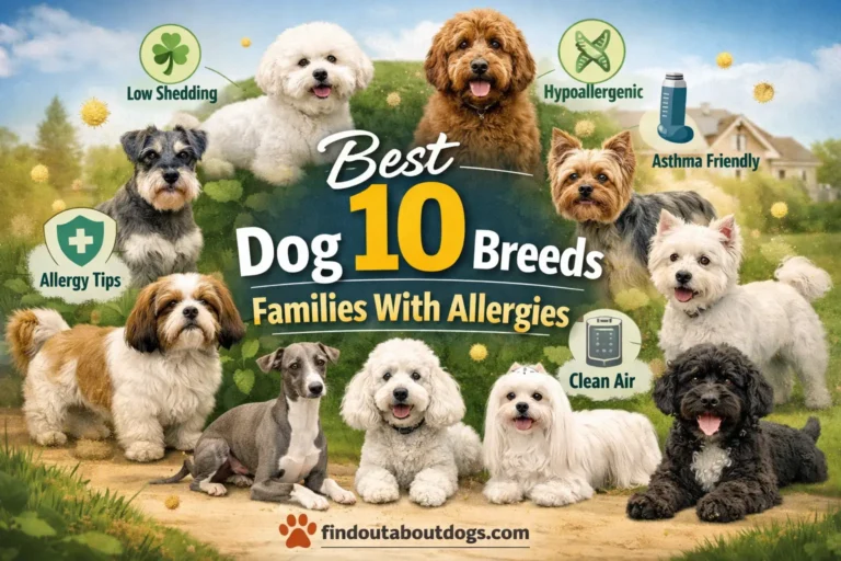 Best 10 Dog Breeds for Families With Allergies