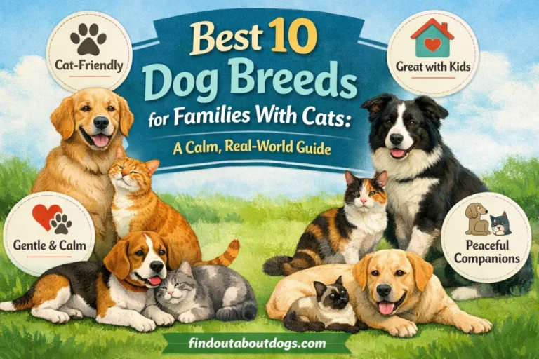 Best 10 Dog Breeds for Families With Cats A Calm, Real-World Guide