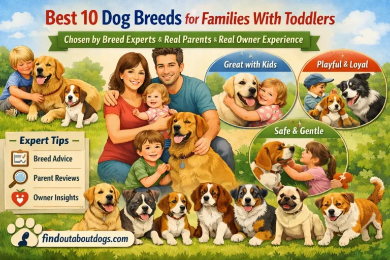 Best 10 Dog Breeds for Families With Toddlers — Chosen by Breed Experts & Real Parents