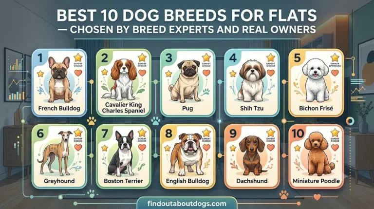 Best 10 Dog Breeds for Flats — Chosen by Breed Experts and Real Owners