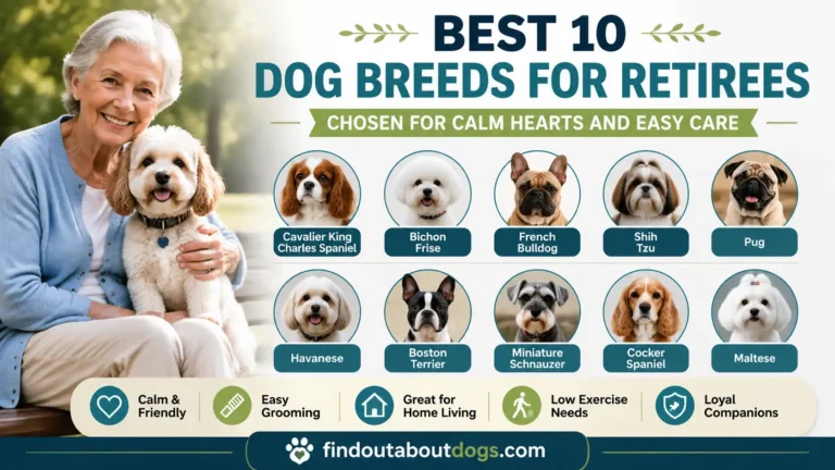 Best 10 Dog Breeds for Retirees — Chosen for Calm Hearts and Easy Care