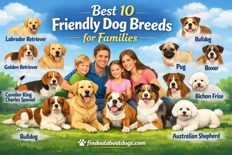 Best 10 Friendly Dog Breeds for Families