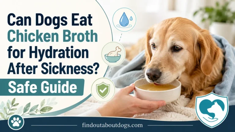 Can Dogs Eat Chicken Broth for Hydration After Sickness Safe Guide