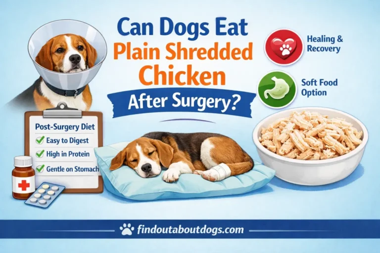 Can Dogs Eat Plain Shredded Chicken After Surgery
