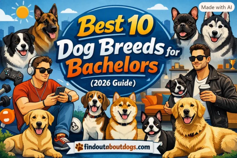 Best 10 Dog Breeds for Bachelors