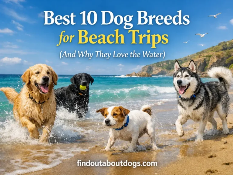 Best 10 Dog Breeds for Beach Trips (And Why They Love the Water)