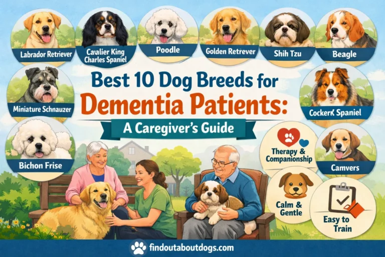 Best 10 Dog Breeds for Dementia Patients