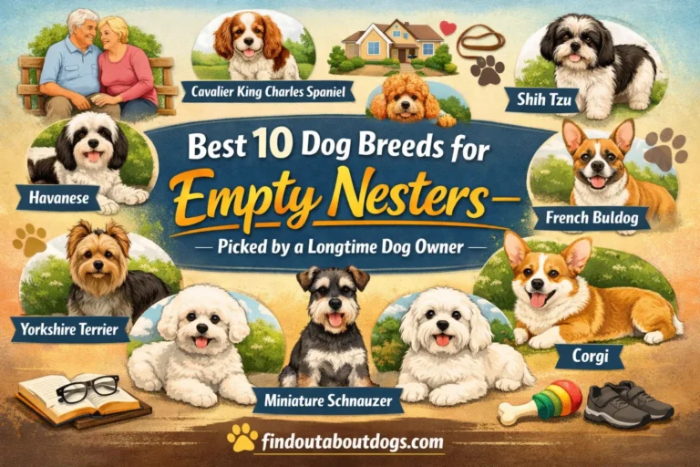 Best 10 Dog Breeds for Empty Nesters