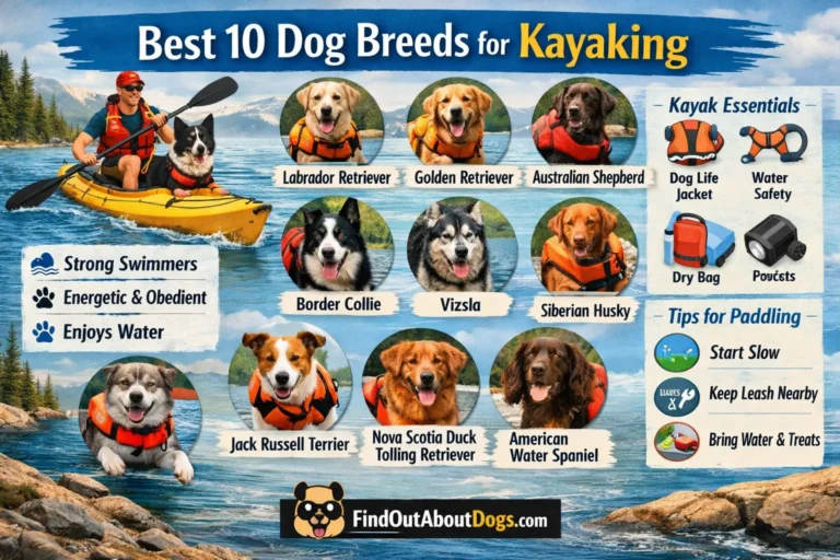 Best 10 Dog Breeds for Kayaking