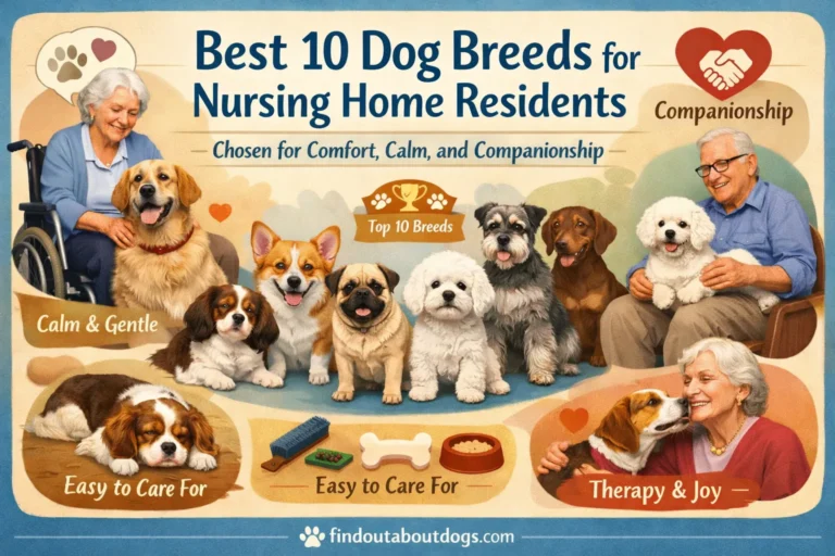 Best 10 Dog Breeds for Nursing Home Residents