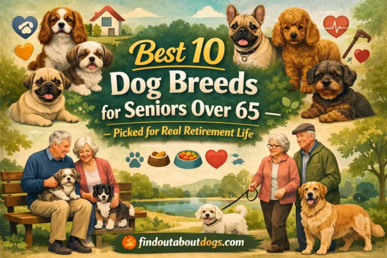 Best 10 Dog Breeds for Seniors Over 65 — Picked for Real Retirement Life