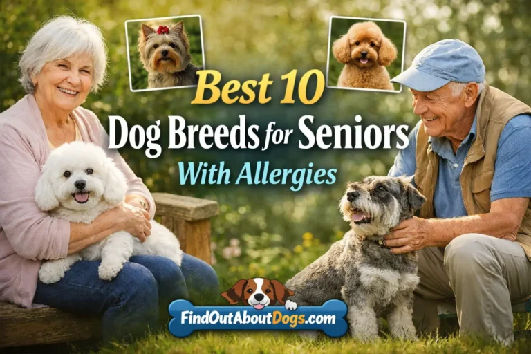 Best 10 Dog Breeds for Seniors With Allergies