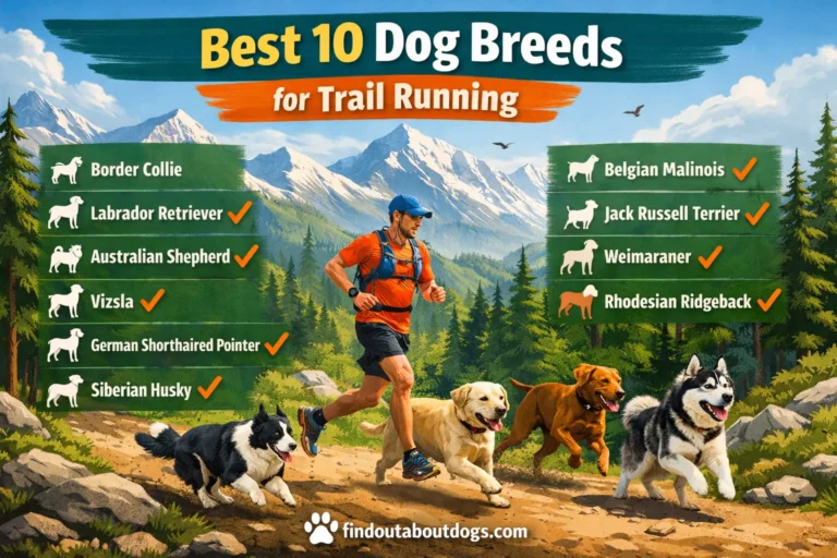 Best 10 Dog Breeds for Trail Running
