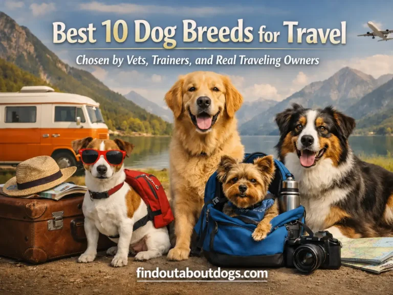 Best 10 Dog Breeds for Travel — Chosen by Vets, Trainers, and Real Traveling Owners