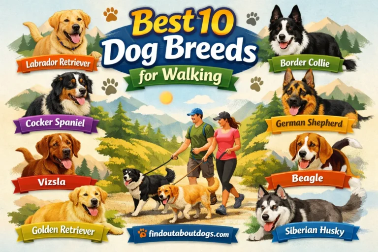 Best 10 Dog Breeds for Walking
