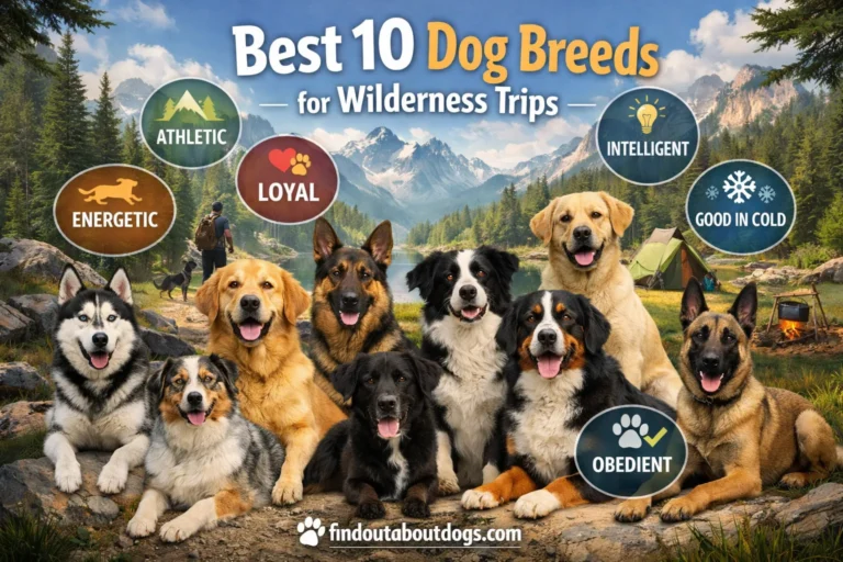 Best 10 Dog Breeds for Wilderness Trips
