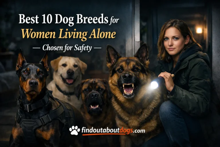 Best 10 Dog Breeds for Women Living Alone