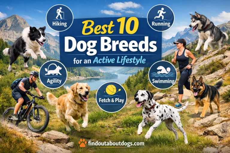 Best 10 Dog Breeds for an Active Lifestyle