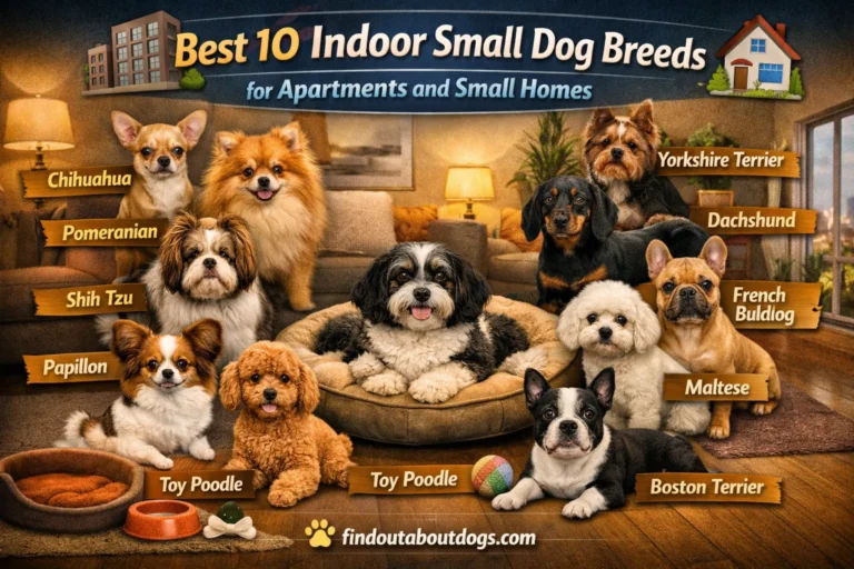 Best 10 Indoor Small Dog Breeds for Apartments and Small Homes