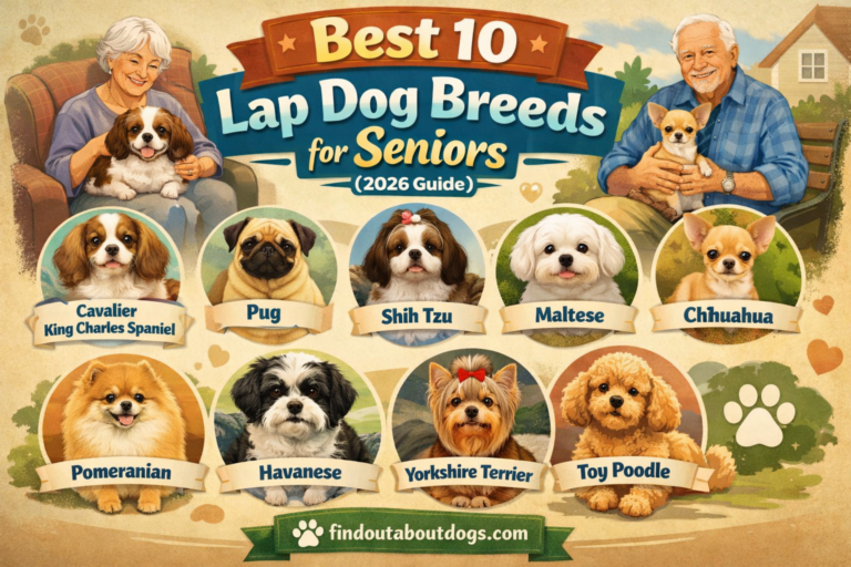 Best 10 Lap Dog Breeds for Seniors