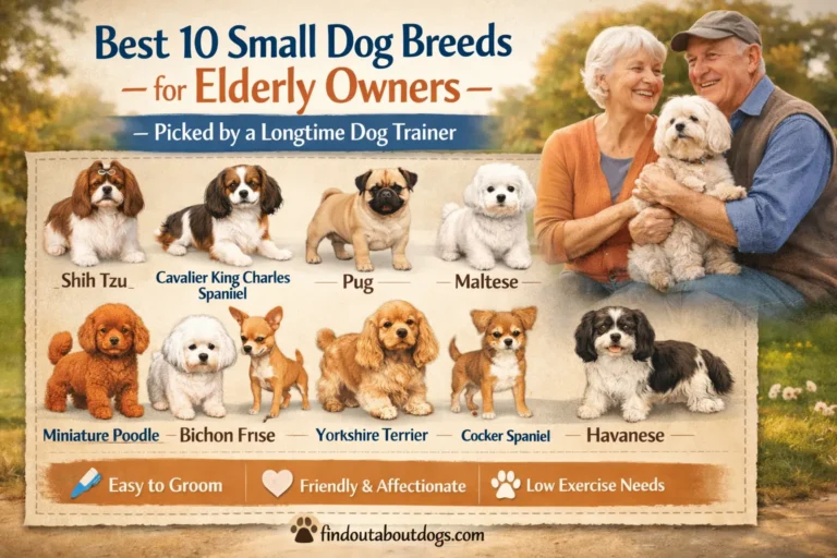 Best 10 Small Dog Breeds for Elderly Owners