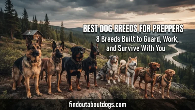 Best Dog Breeds for Preppers — 8 Breeds Built to Guard, Work, and Survive With You
