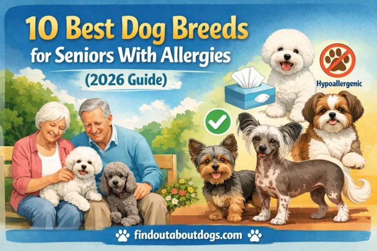 Best Dog Breeds for Seniors With Allergies