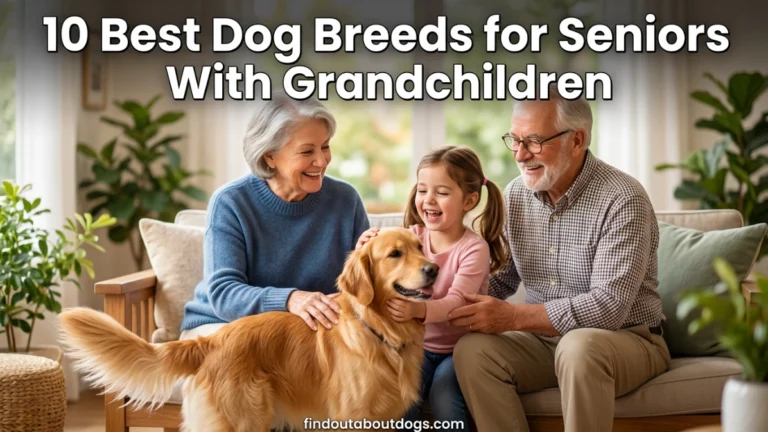 Best Dog Breeds for Seniors With Grandchildren