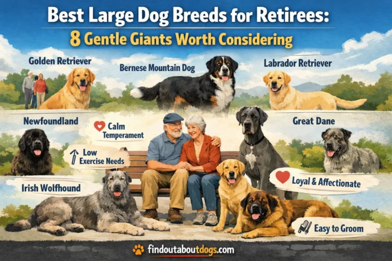 Best Large Dog Breeds for Retirees