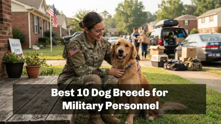 Dog Breeds for Military Personnel
