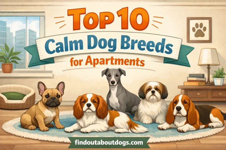 Top 10 Calm Dog Breeds for Apartments