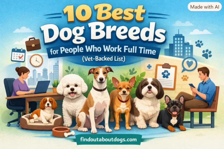 10 Best Dog Breeds for People Who Work Full Time