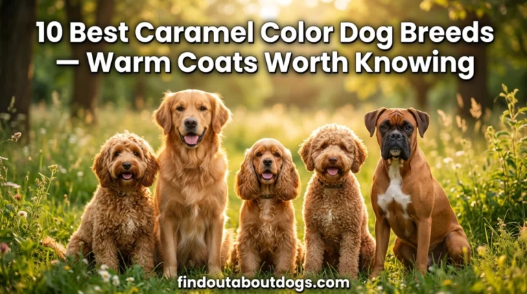 Best Caramel Color Dog Breeds